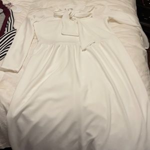 *NWOT* Klassy Girl Apparel large white dress